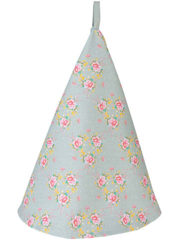 Clayre & Eef Geschirrtuch in Hellblau/ Rosa - Ø 80 cm