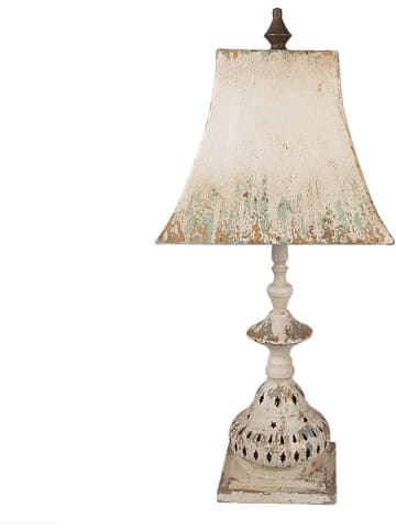 Clayre & Eef Tischleuchte in Creme - (H)67 x  Ø 29 cm