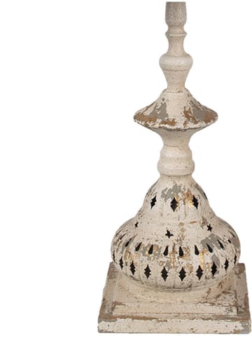 Clayre & Eef Tischleuchte in Creme - (H)67 x  Ø 29 cm