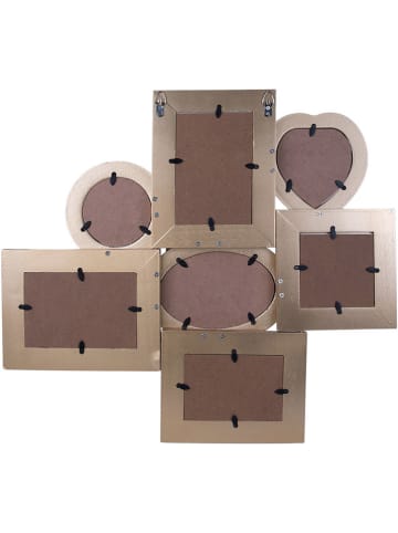 Clayre & Eef Fotolijst goudkleurig - (B)52 x (H)47 cm