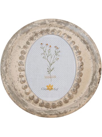 Clayre & Eef Fotolijst beige - Ă 30 cm