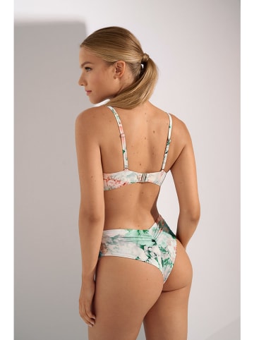 Lisca Bikini-Hose "Japan" in Türkis/ Rosa