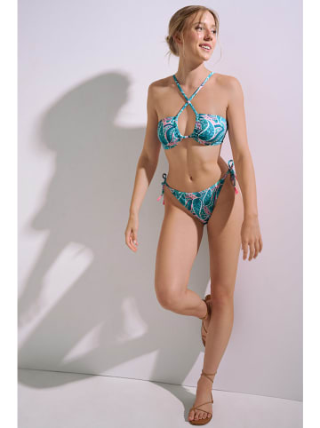 Lisca Bikini-Oberteil "Kavala" in Hellblau/ Rosa