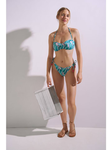 Lisca Figi bikini "Kavala" w kolorze błękitno-jasnoróżowym