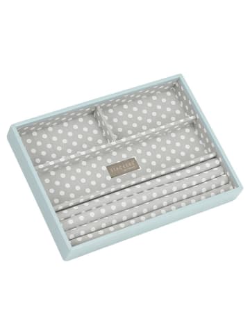 Stackers Schmuckkiste in Hellblau - (B)25 x (H)18 x (T)3,7 cm