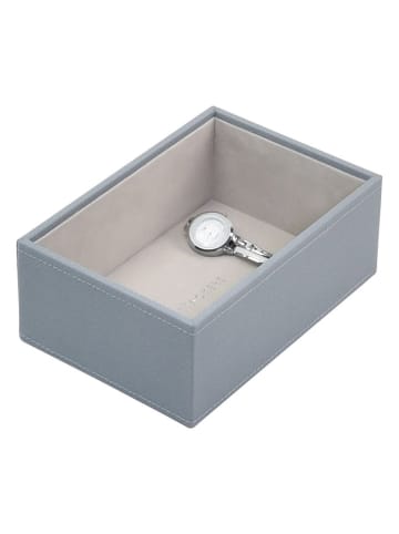 Stackers Schmuckkiste in Blaugrau - (B)18 x (H)12,5 x (T)7,2 cm