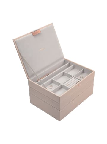 Stackers Schmuckkasten in Rosa - (B)25 x (H)18 x (T)13,7 cm