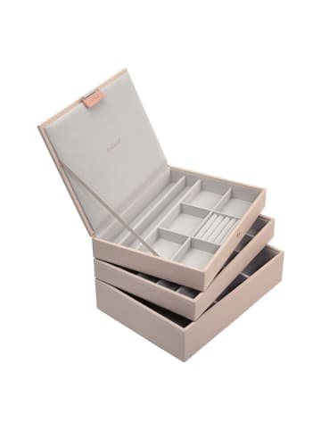 Stackers Schmuckkasten in Rosa - (B)25 x (H)18 x (T)13,7 cm