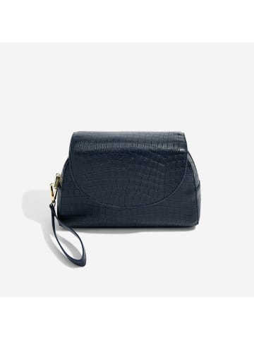 Stackers Kosmetiktasche in Dunkelblau - (B)25,5 x (H)18,5 x (T)7,5 cm
