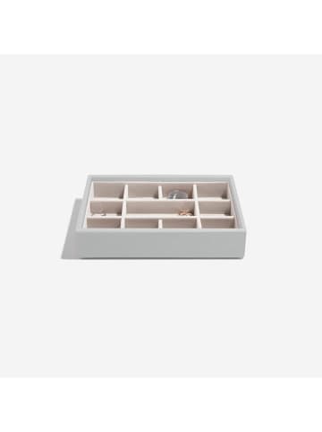 Stackers Schmuckkiste in Grau - (B)18 x (H)12,5 x (T)3,7 cm
