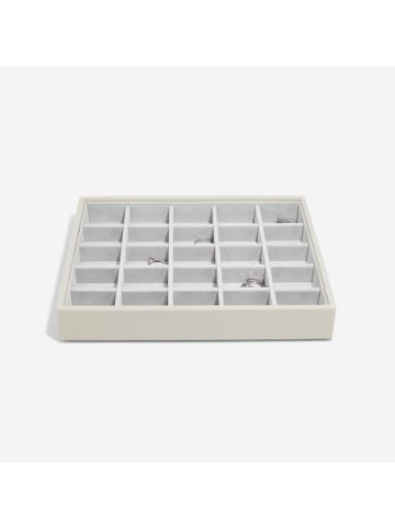 Stackers Schmuckkiste in Creme - (B)25 x (H)18 x (T)3,7 cm