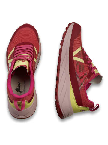 Ande Trekkingschuhe "Thunder" in Rot/ Gelb/ Pink