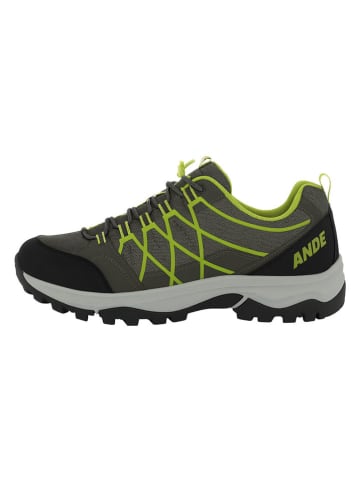 Ande Trekkingschuhe "Muggio Low" in Grün/ Schwarz