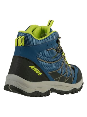 Ande Trekkingschuhe "Muggio" in Blau/ Limette