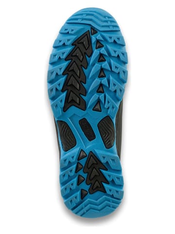 Ande Buty trekkingowe "Cobra Mid" w kolorze niebiesko-granatowo-czarnym