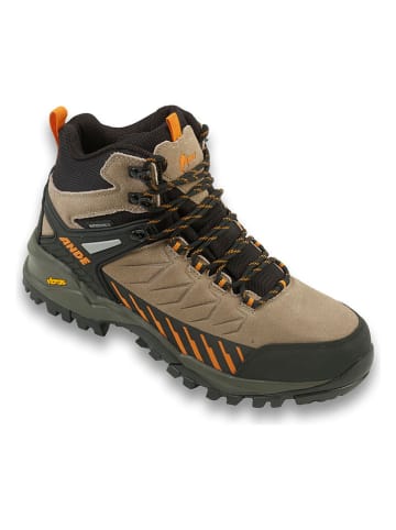Ande Leren trekkingschoenen "Sniper High" taupe/zwart