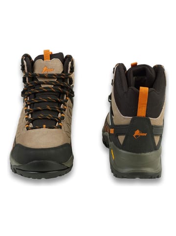 Ande Leren trekkingschoenen "Sniper High" taupe/zwart