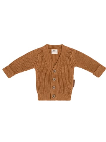 Baby's Only Cardigan in Hellbraun