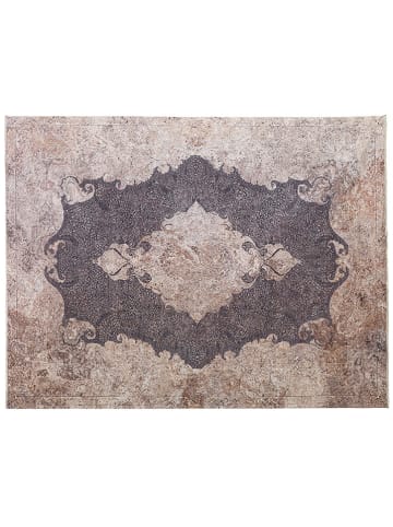 deco Rugs & Carpet Laagpolig tapijt "Antalya" beige/blauw