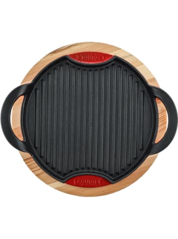 Laguiole Grillpfanne in Schwarz - Ø 28 cm