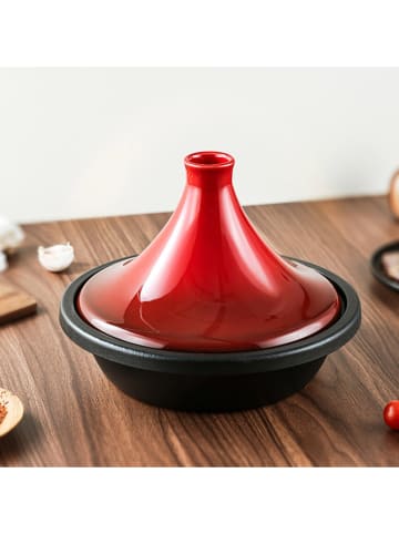 Laguiole Tajinepan rood/zwart - 2,9 l