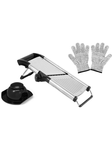 Laguiole Mandoline zilverkleurig - (B)16,5 x (H)41,8 x (D)13,5 cm