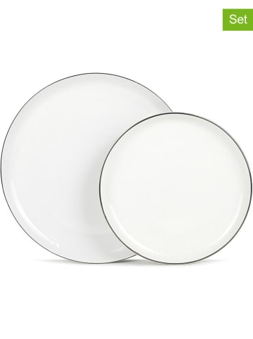 Laguiole 12-delig tafelservies "Sélène'' wit