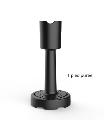 Laguiole Staafmixer zilverkleurig/zwart