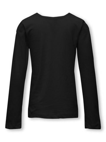 KIDS ONLY Longsleeve "New Only Life" zwart