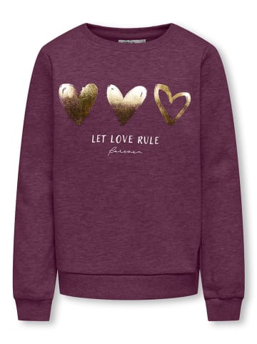 KIDS ONLY Sweatshirt in Lila