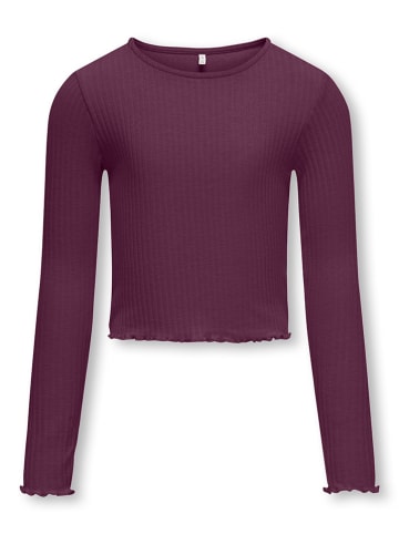 KIDS ONLY Longsleeve "Nella" in Lila