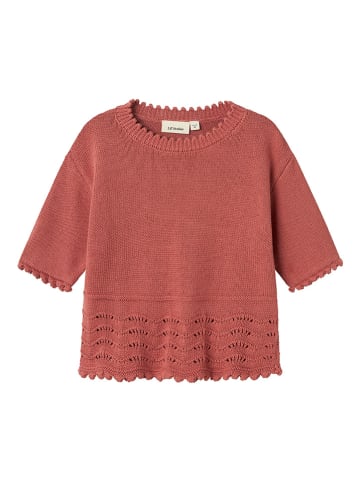 Lil Atelier Strickshirt "Lola" in Dunkelrot