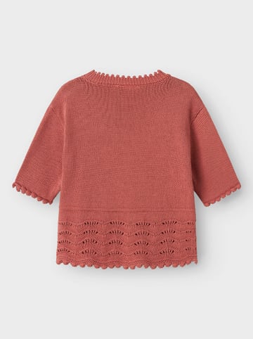 Lil Atelier Strickshirt "Lola" in Dunkelrot