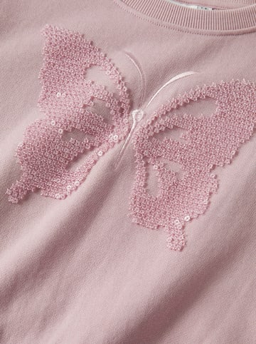 name it Sweatshirt "Lova" lichtroze