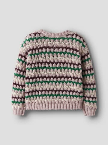 name it Trui "Lene" grijs/groen/paars
