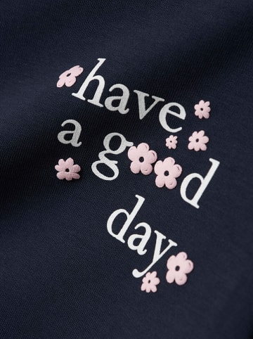 name it Sweatshirt "Linka" donkerblauw