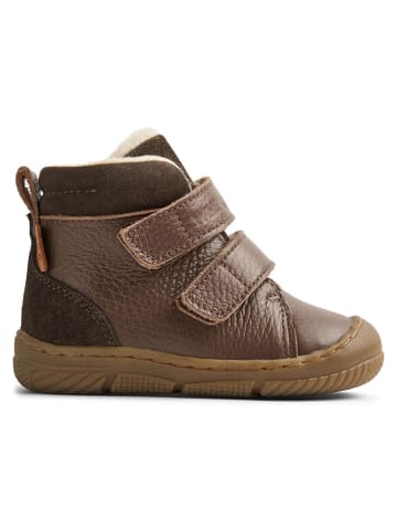 Wheat Leder-Winterboots in Braun