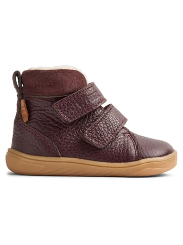 Wheat Leder-Winterboots in Braun