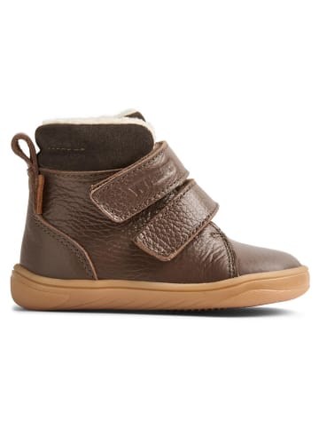 Wheat Leder-Winterboots in Braun