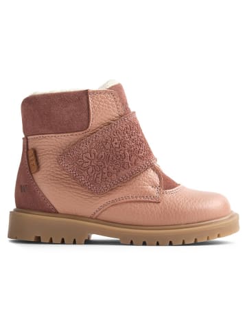Wheat Leder-Winterboots in Rosa