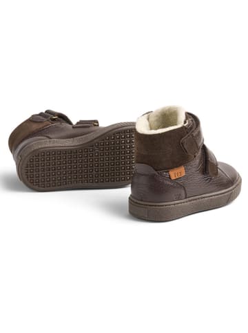 Wheat Leren winterboots bruin