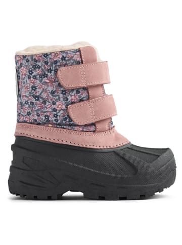 Wheat Winterboots in Rosa/ Schwarz