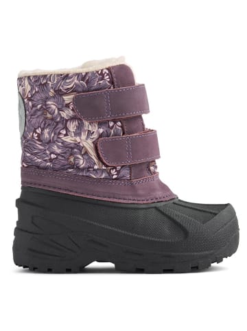 Wheat Winterboots in Lila/ Schwarz
