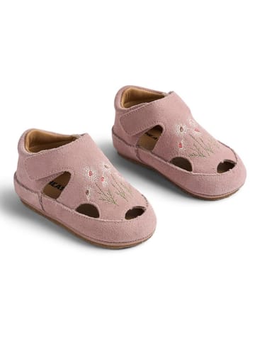 Wheat Leder-Halbsandalen in Rosa