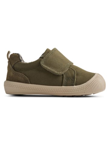 Wheat Buty w kolorze oliwkowym do nauki chodzenia