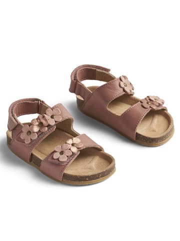 Wheat Leren sandalen lichtroze