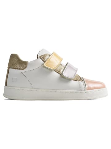 Wheat Leren sneakers wit