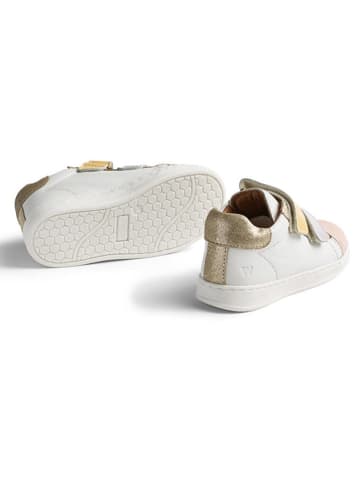Wheat Leder-Sneakers in Weiß