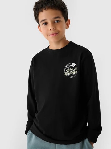4F Longsleeve in Schwarz