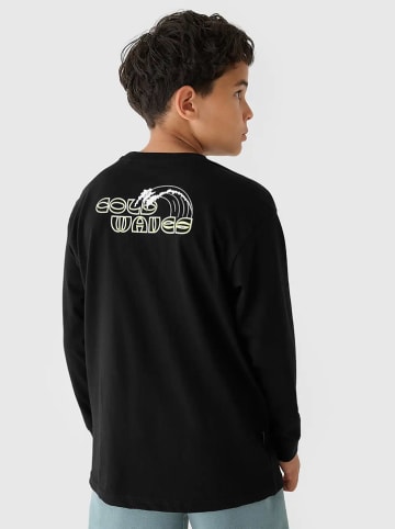 4F Longsleeve in Schwarz